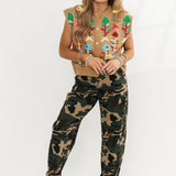Troop Barrel Leg Jeans | Camo