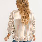 Bailey Stripe Shirt | Neutral Combo