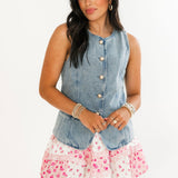 Flirty Floral Mini Skirt