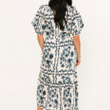 Morning Glory Maxi Dress | Ink Blue