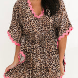 Leopard Swim Cover Up