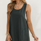 Sunny & 75 Tank Dress | Charcoal