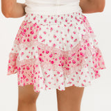 Flirty Floral Mini Skirt