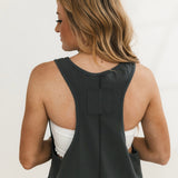 Sunny & 75 Tank Dress | Charcoal