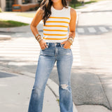 Neyland Mid Rise-Flare Jeans