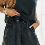 French Terry Shorts | Black