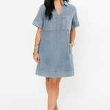 Blue Jean Baby Mini Dress