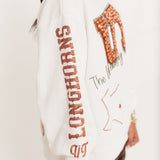 Licensed Texas Big Icons Scattered All Over Sweatshirt | Queen Of Sparkles
