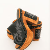 Free Spirit Wooden Sandal | Black