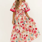 Sunday Florals Midi Dress