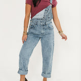 Ziggy Denim Overall | Powder Blue