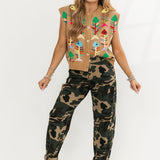 Troop Barrel Leg Jeans | Camo