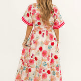 Sunday Florals Midi Dress