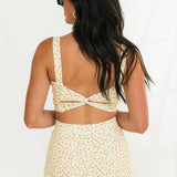 The Bloom Crop Tank | Ditsy Butter