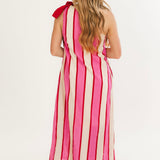 Coastal Cool Maxi Dress | Pink