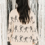Spooky Dancing Skeletons Sweater