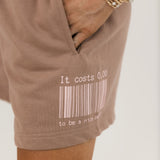 It Costs $0 Vintage Taupe Sweatshorts
