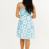 She Sells Seashells Mini Dress | Blue