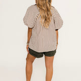 Blake Zip Up Top | Caramel