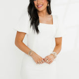 Eloise Mini Dress | Off White