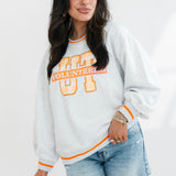 Licensed Grey Plaid UT Volunteers Sweatshirt | Queen Of Sparkles