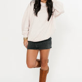 Palm Springs Turtleneck | Mauve Chalk