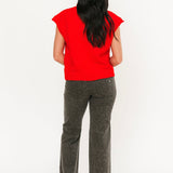 Happi Flare Jeans | Brown Cheetah