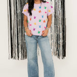 Lavender Multi Spiders Tee | Queen Of Sparkles