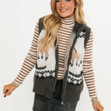 Good Good Stripe Turtleneck | Otter / Tea