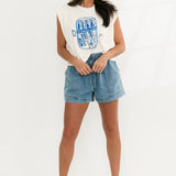 Salty Sardines Vintage Muscle Tank