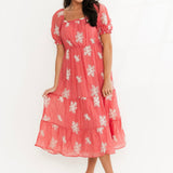 Heirloom Mist Midi Dress | Mauve