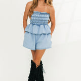 The Dutton Shorts Romper