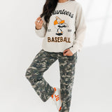 Barkley Jogger Sneakers | White & Orange