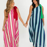 Coastal Cool Maxi Dress | Pink