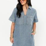 Blue Jean Baby Mini Dress