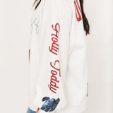 Licensed Ole Miss Big Icons Scattered All Over Sweatshirt | Queen Of Sparkles