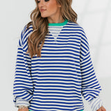 Classic Striped Crew | Sand Dollar Combo
