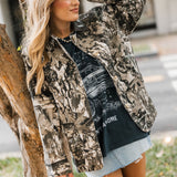 Woodland Shacket | Camo