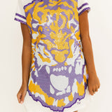 Licensed LSU Oversized Mascot Tee Dress | Queen Of Sparkles