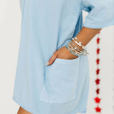 Hot Shot Tee Romper Coddy | Steel