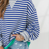 Classic Striped Crew | Sand Dollar Combo