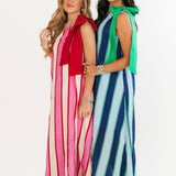 Coastal Cool Maxi Dress | Pink