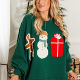 Holiday Patchwork Crew