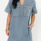 Blue Jean Baby Mini Dress