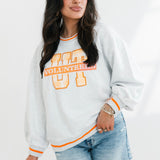 Licensed Grey Plaid UT Volunteers Sweatshirt | Queen Of Sparkles