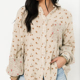 Daydream Daisy Button Up | Khaki