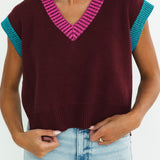 Contrast Mode Sweater Vest