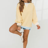 Classic Striped Crew | Dandelion Combo