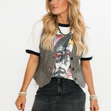 Elton John 1973 Pop Art Ringer Tee