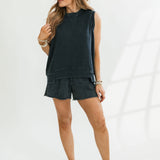 French Terry Shorts | Black